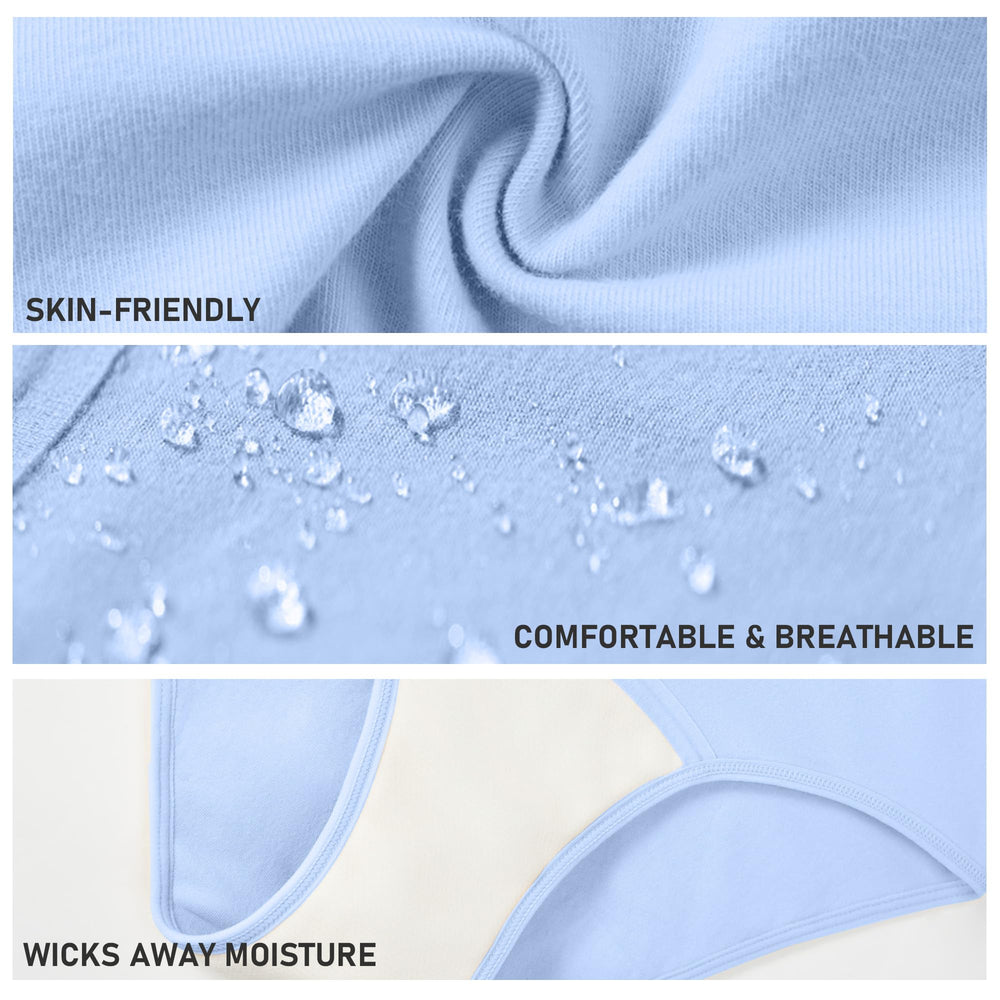 Battewa Quick Dry Underwear reinforced leg cuffs for leak-free security