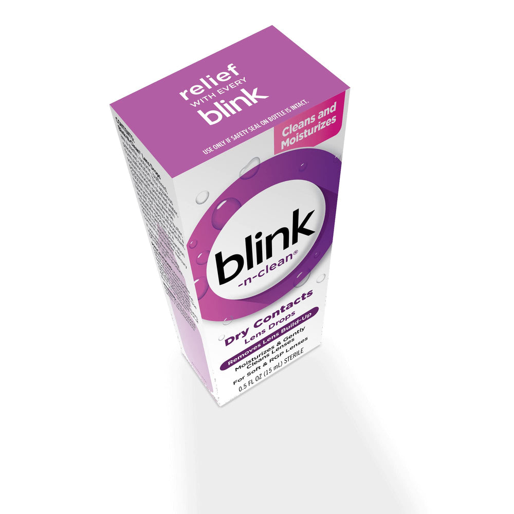 Blink N Clean travel-size bottle ready for on-the-go use.
