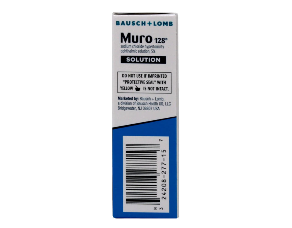 Bausch + Lomb Muro 128 box packaging ready for use.