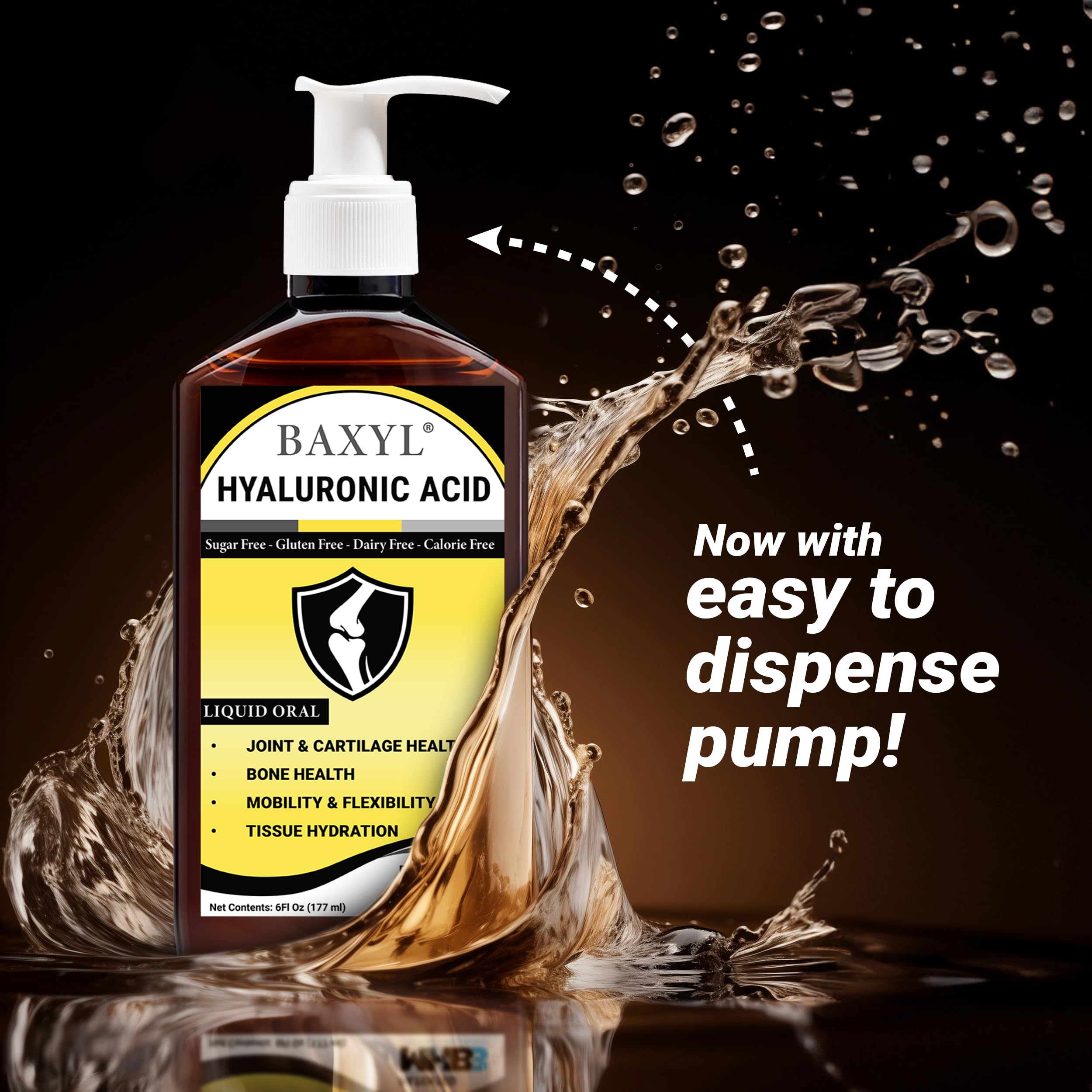 BAXYL dosing spoon illustrating easy twice-daily use.