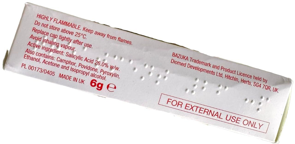 Bazuka Extra Strength 6G: aplicación de gel para verrugas con precisión y conveniencia