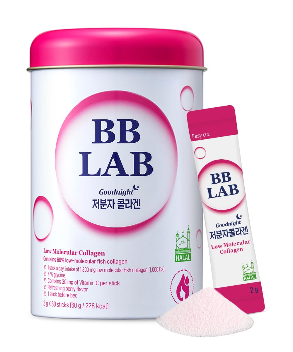 BB LAB Good Night berry-flavored stick packaging for an easy nightly routine.
