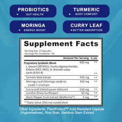 BBHiravella Prorevive capsules closeup highlighting vegan delayed-release design