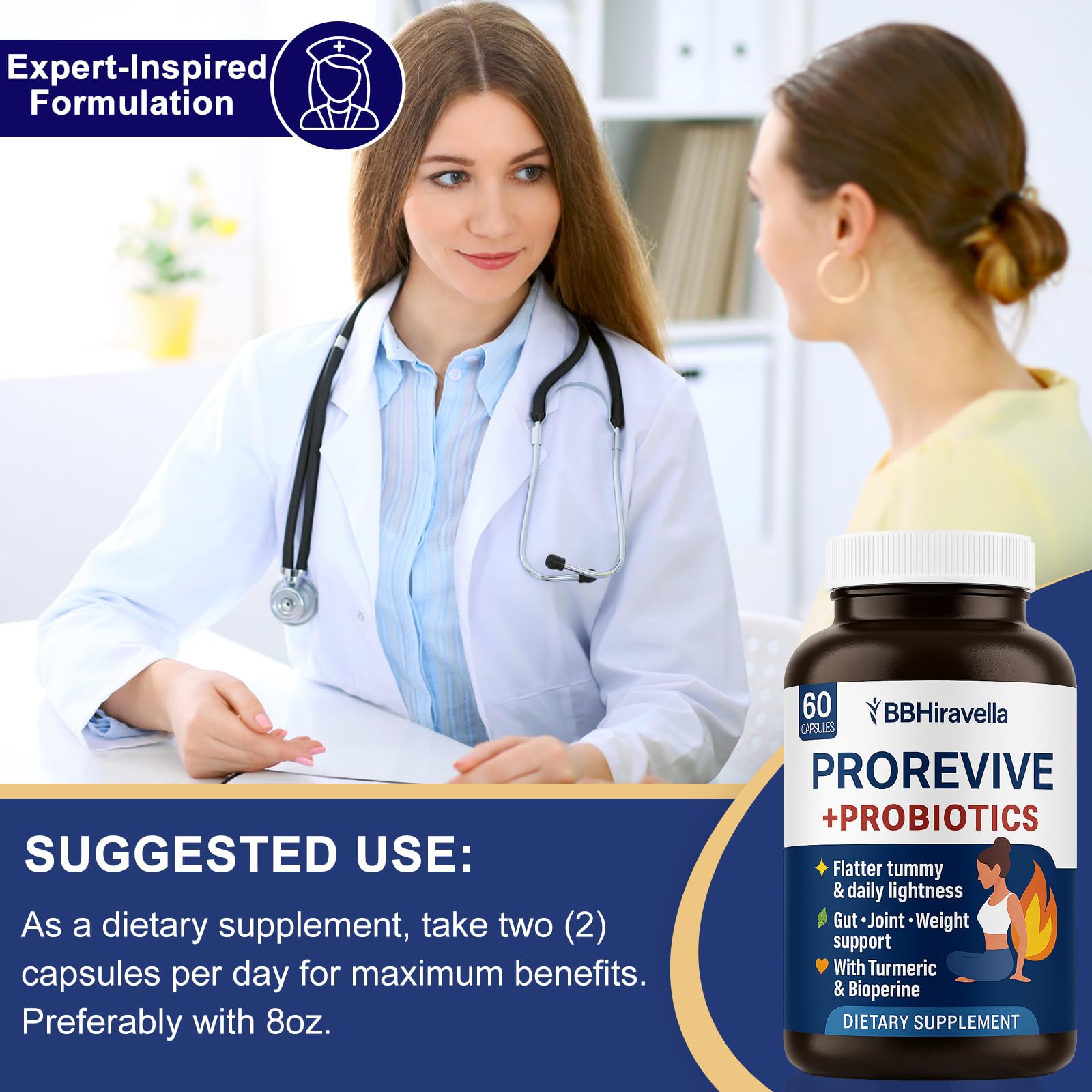 BBHiravella Prorevive vegan capsules ready for daily use