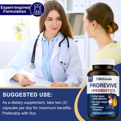 BBHiravella Prorevive vegan capsules ready for daily use