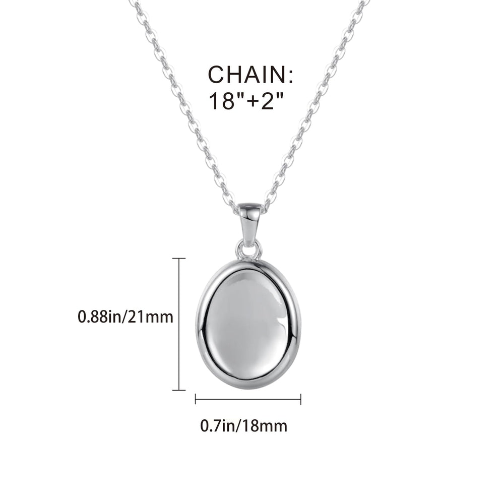 BBPM Worry Stone Necklace gift-ready packaging for a thoughtful present.