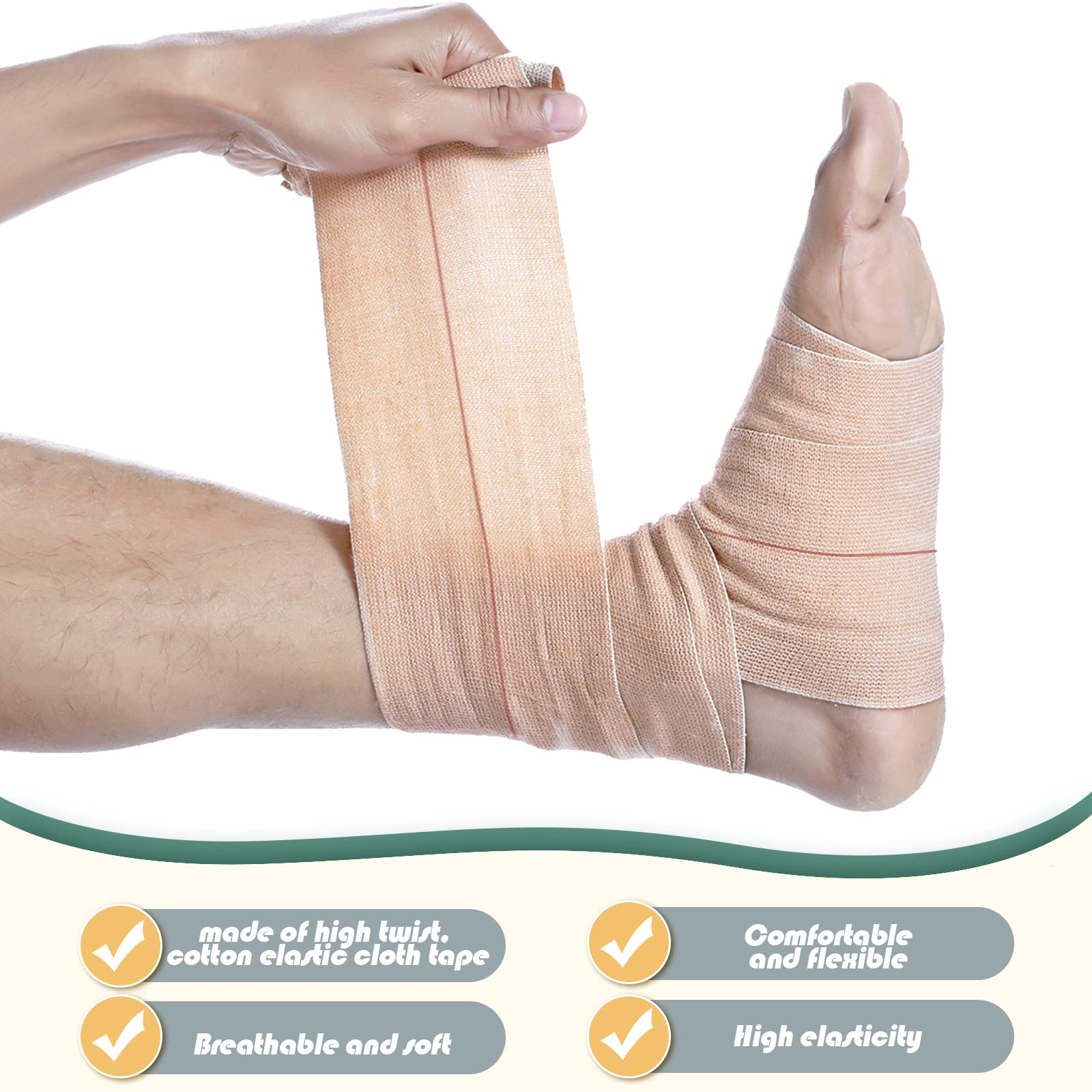 BBTO adjustable pressure bandage supports joints during activity