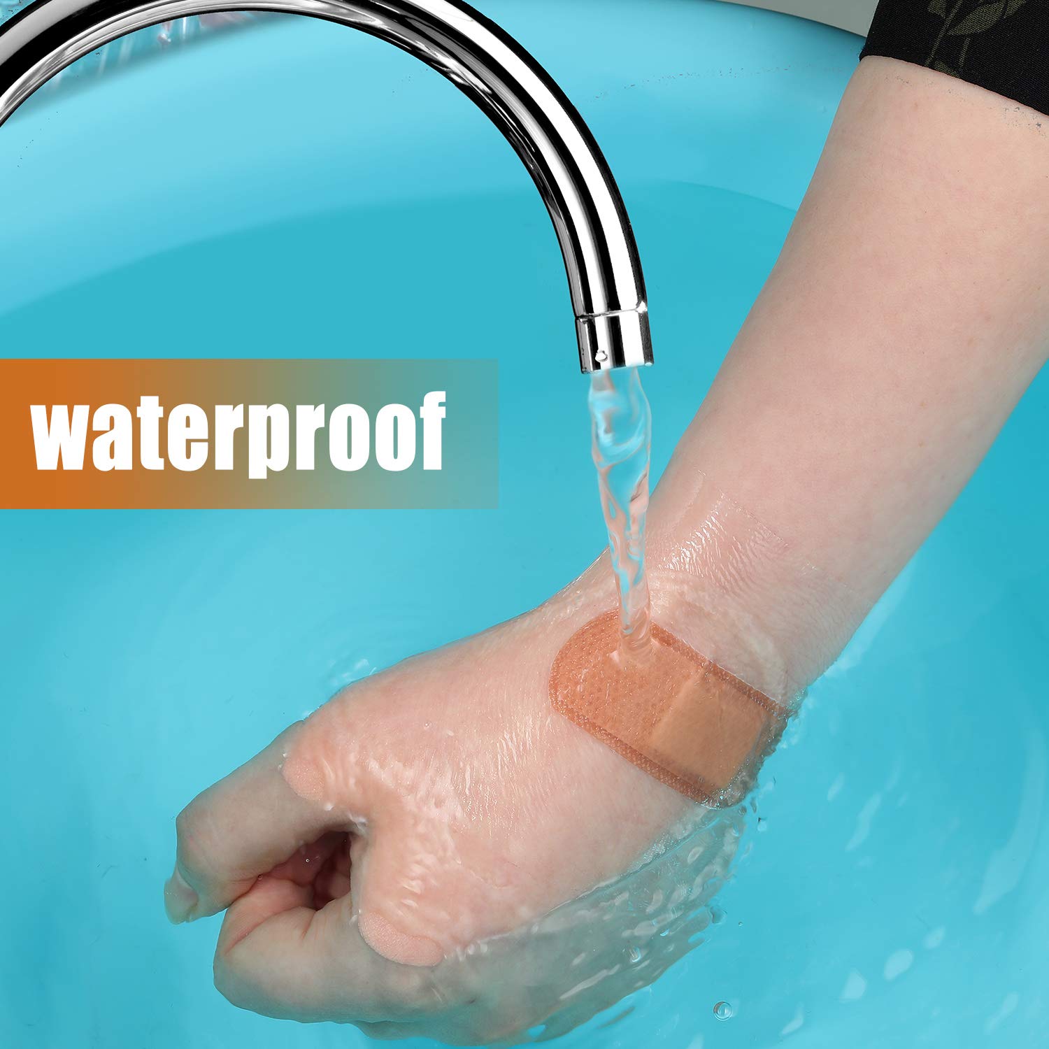 BBTO bandage on skin delivers comfortable, breathable protection.