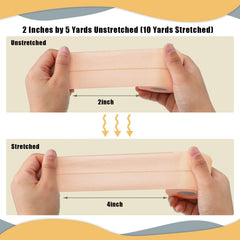 BBTO breathable elastic bandage fabric keeps skin cool during wear