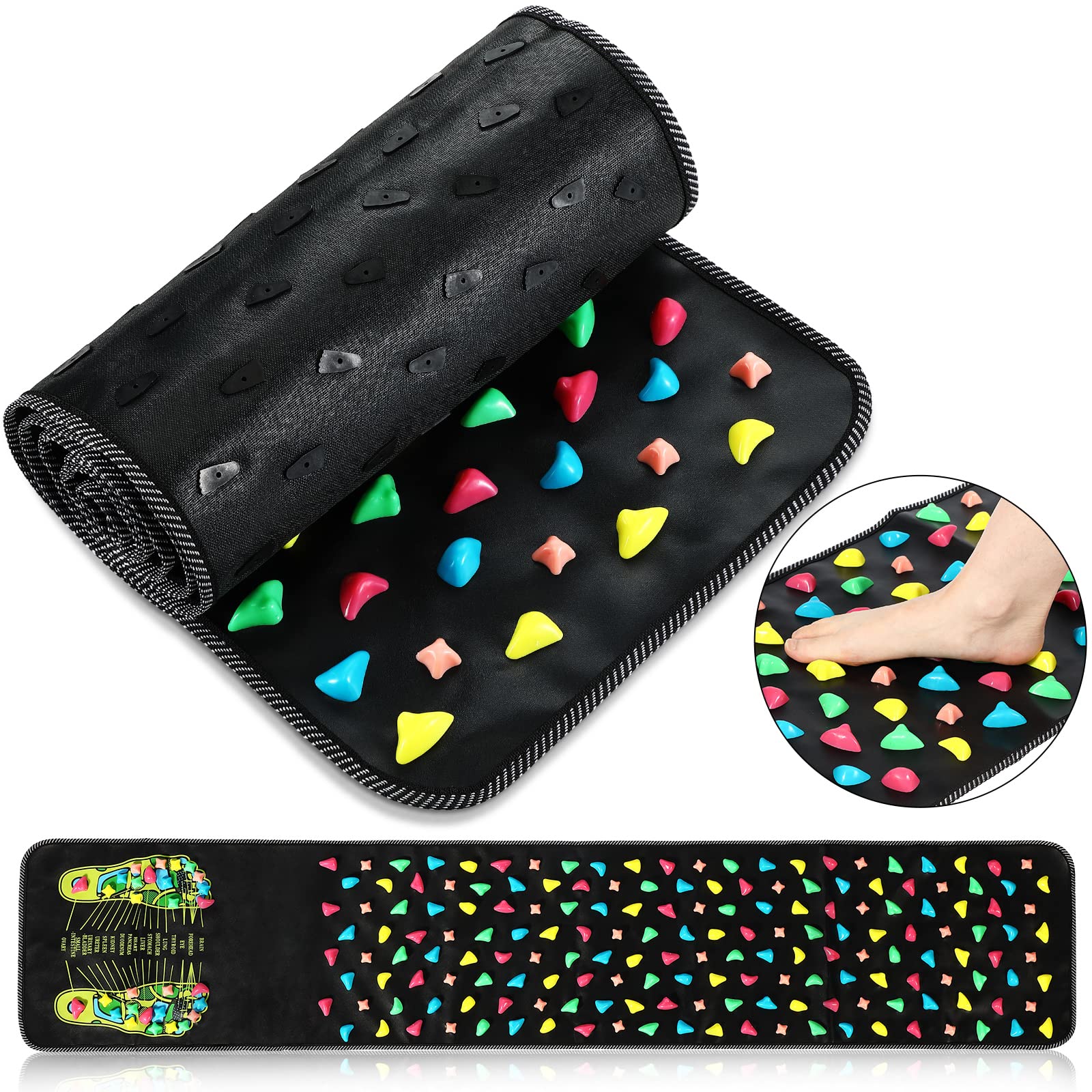 BBTO foot massage mat sole massage zone for daily relief