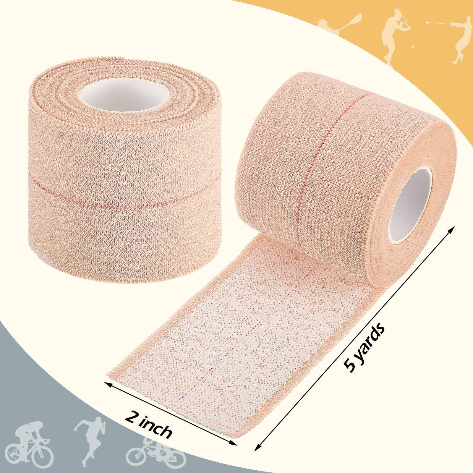 BBTO self adhesive bandage wrap stretches securely around joints