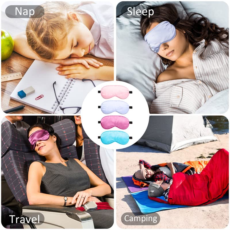 BBTO Silk Sleep Eye Mask adjustable strap feature for a customizable snug fit