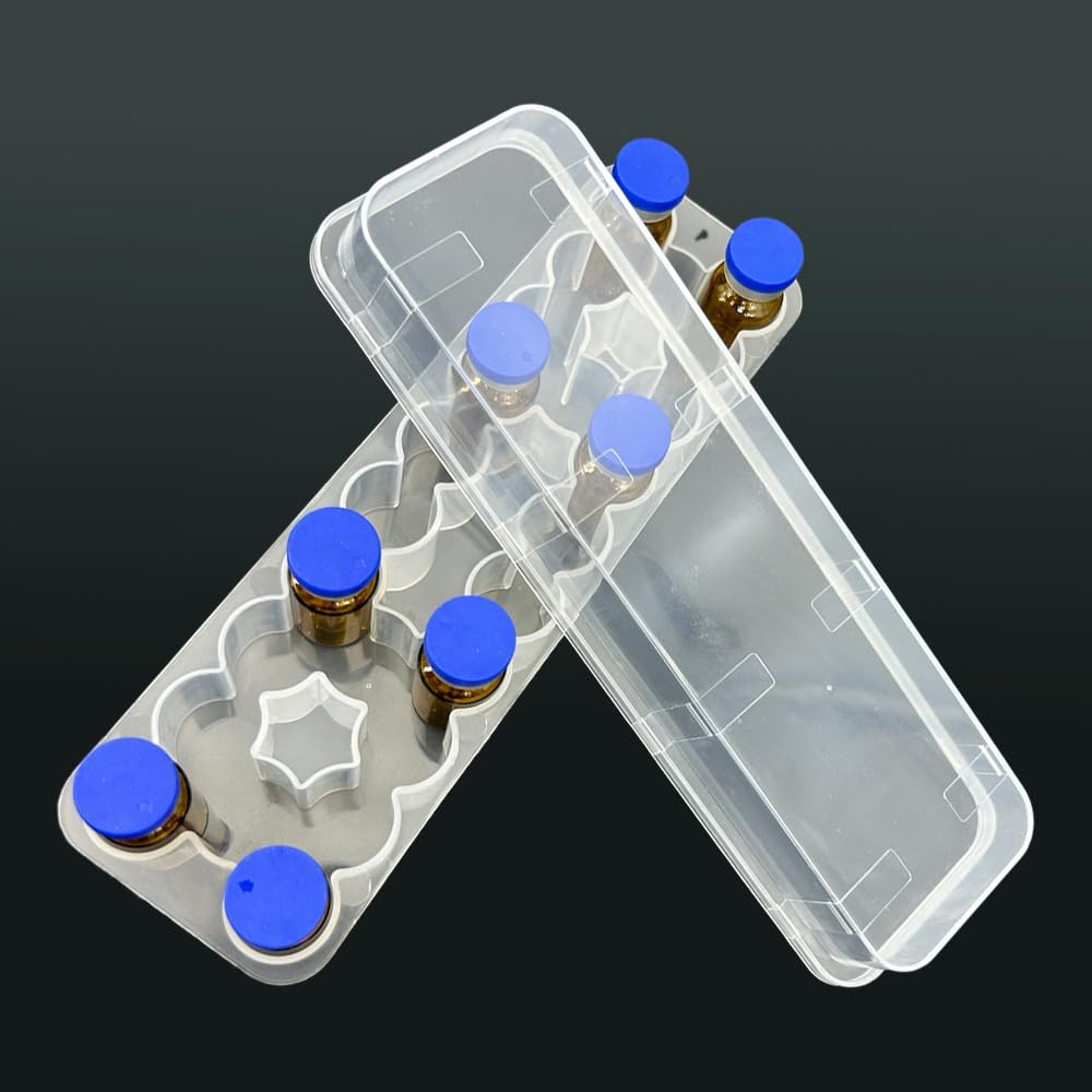 Clear layout reduces clutter and improves vial visibility at a glance