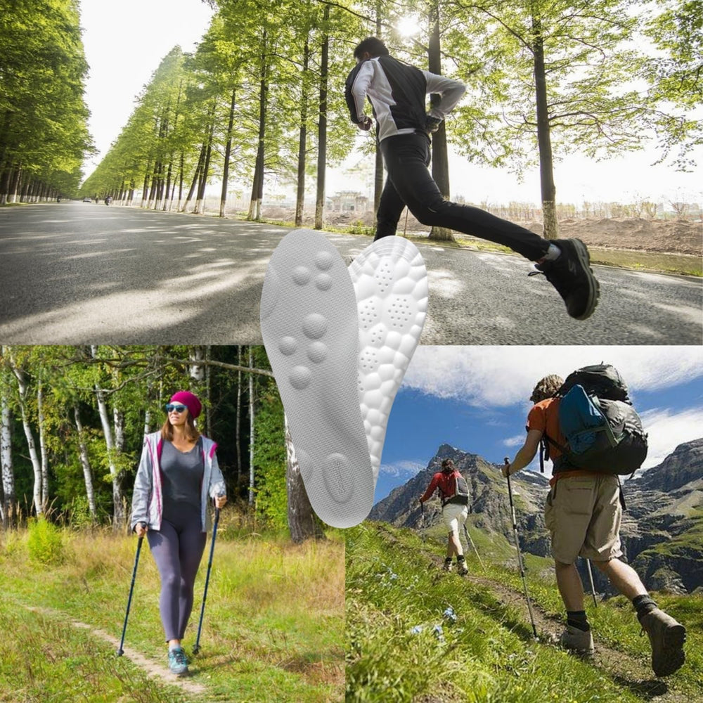 Bcohalrg 4D Cloud Tech insoles suited for casual shoes, boots, sneakers
