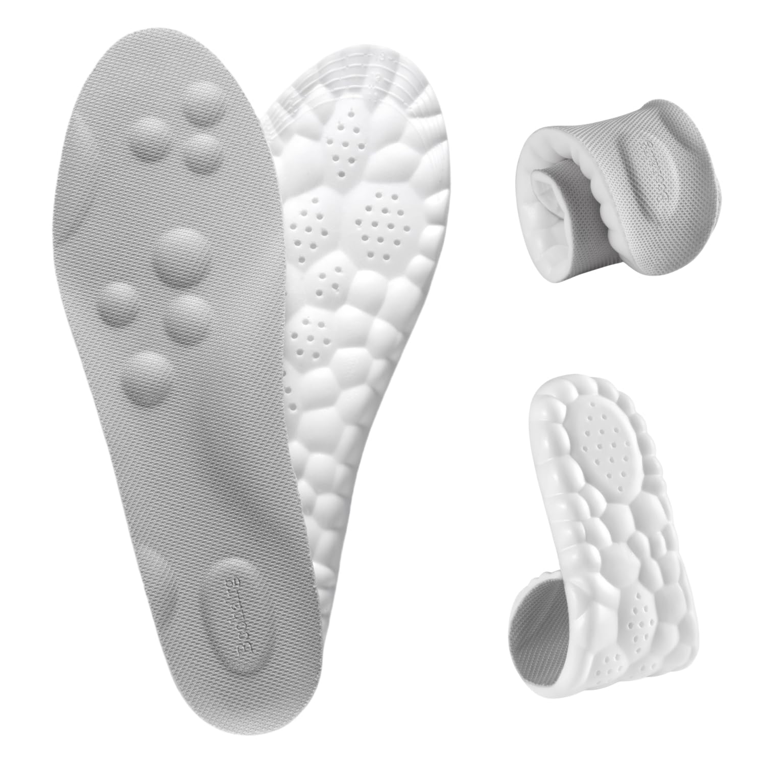 Bcohalrg 4D Cloud insoles top view showing cloud cushioning for daily comfort