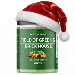 BDQBDQ Field of Greens powder canister on a clean surface for daily nourishment