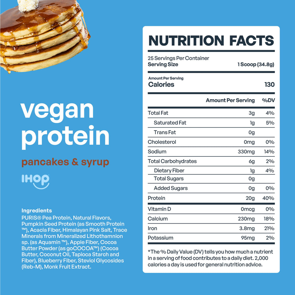 BE AMAZING vegan protein powder chocolate-brownie-batter flavor for cravings