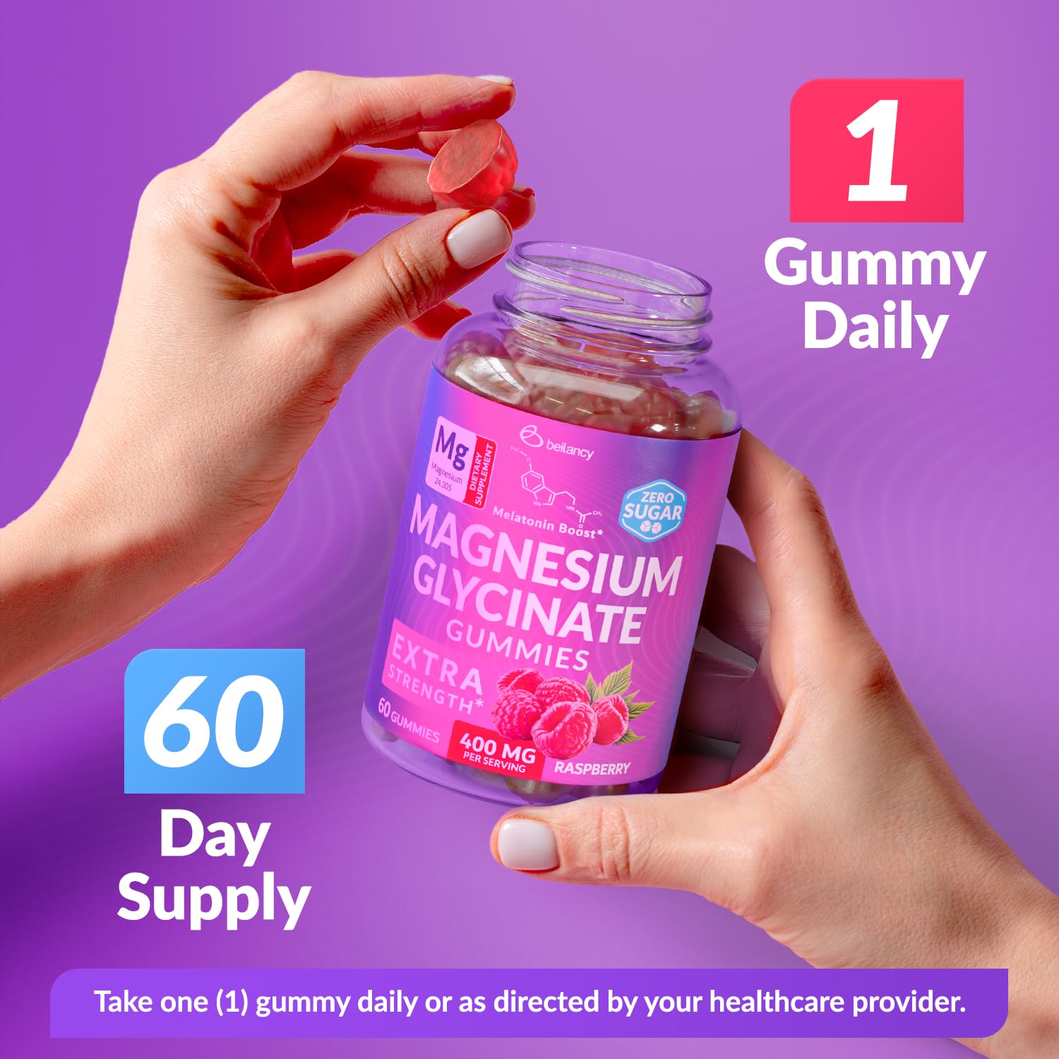 Gummies in gym bag for travel-friendly daily use.