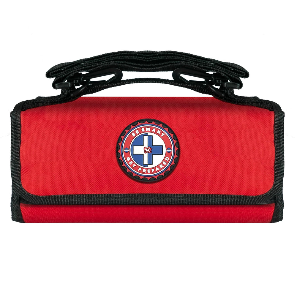 Be Smart Get Prepared first-aid kit pocket organization helps teams stay ready.