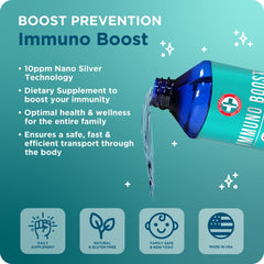 Be Smart Get Prepared Immuno Boost dosing spoon for precise adult and child servings