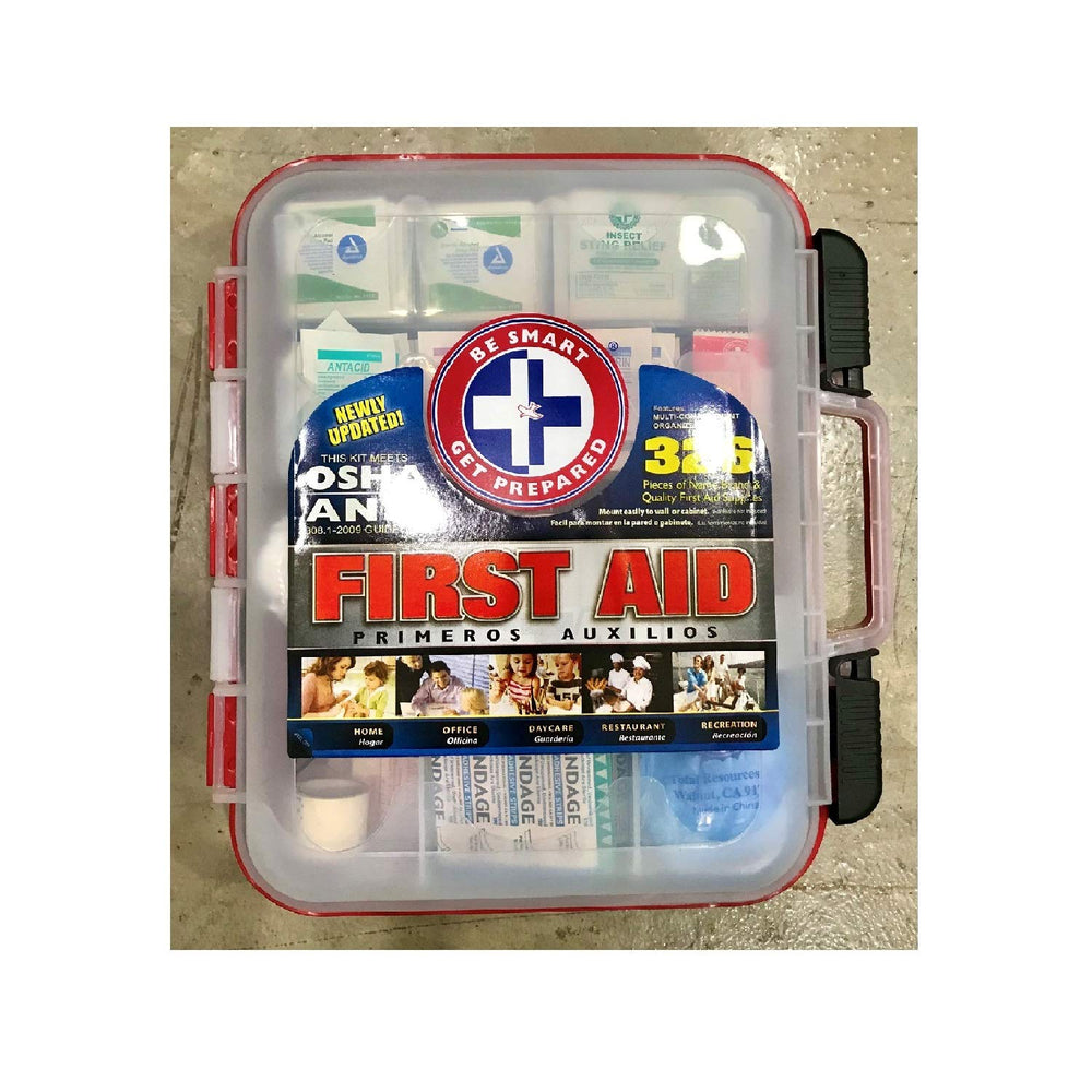 Be Smart Get Prepared organized interior compartments enable quick access and refills.