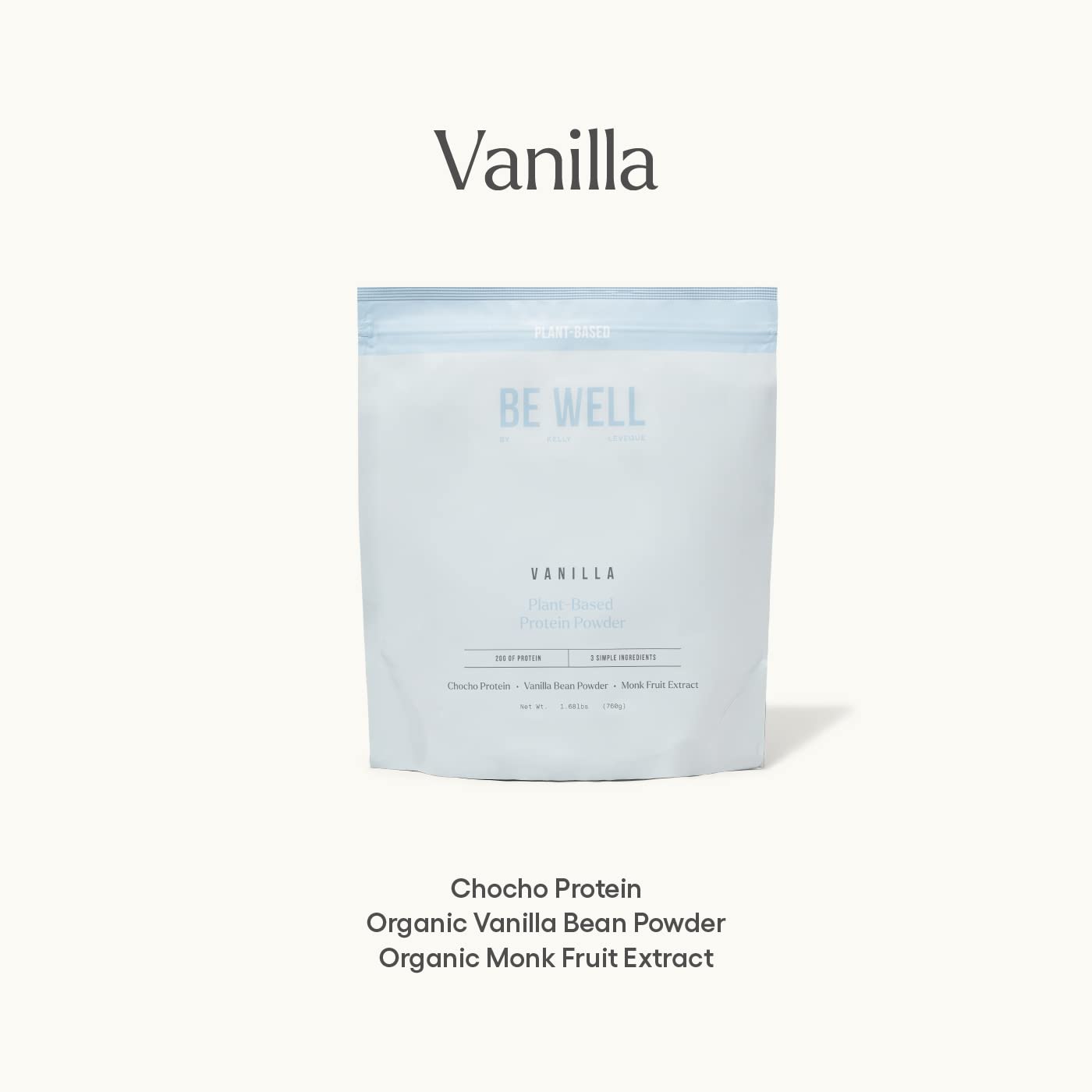 Be Well by Kelly 1.68lb tub packaging ready to use