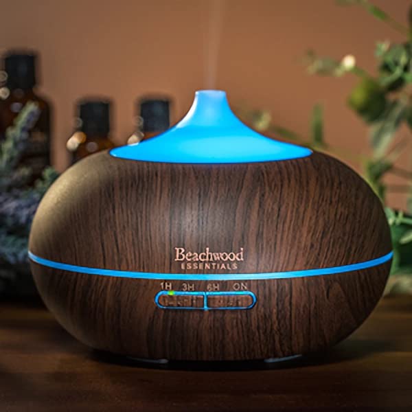 Beachwood 300mL capacity diffuser provides long-lasting fragrance diffusion