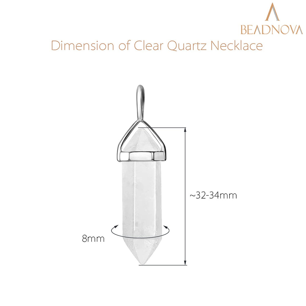 BEADNOVA six-faceted crystals blend chakra energy for focus during meditation and divination.