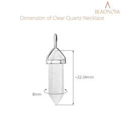 BEADNOVA six-faceted crystals blend chakra energy for focus during meditation and divination.