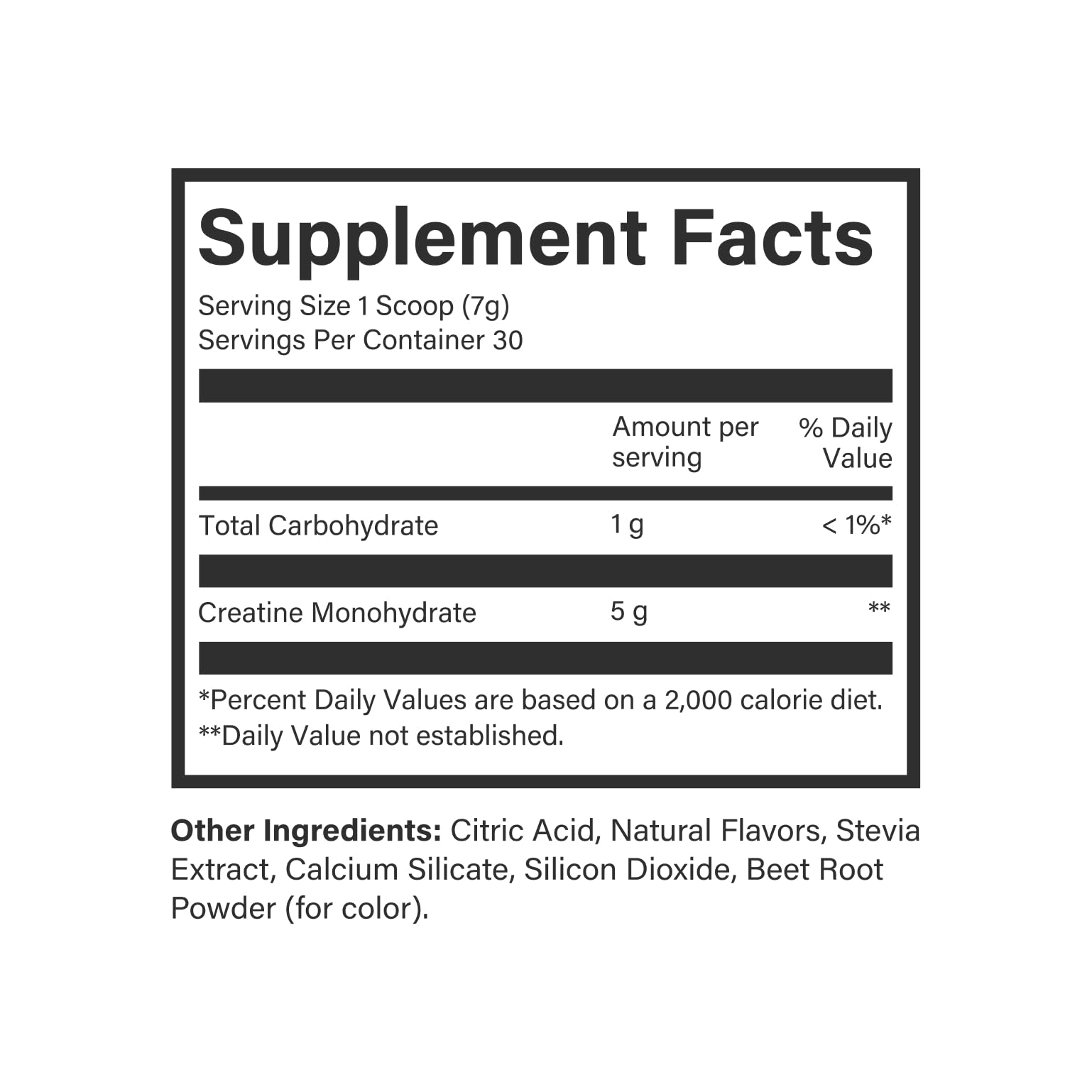Beam Creatine Powder ready to mix before or after workouts