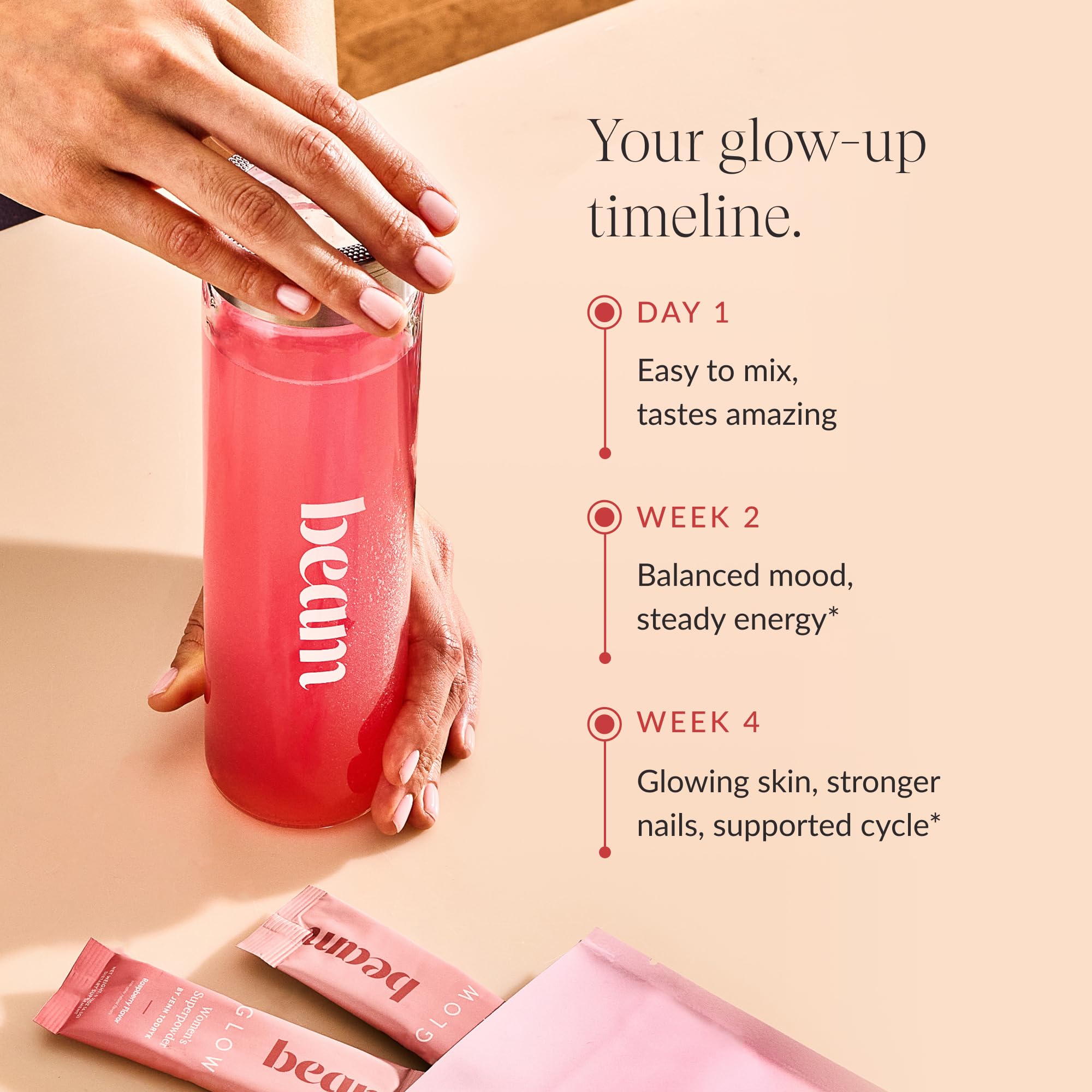 Beam Glow makes a thoughtful gift for wellness-minded women.