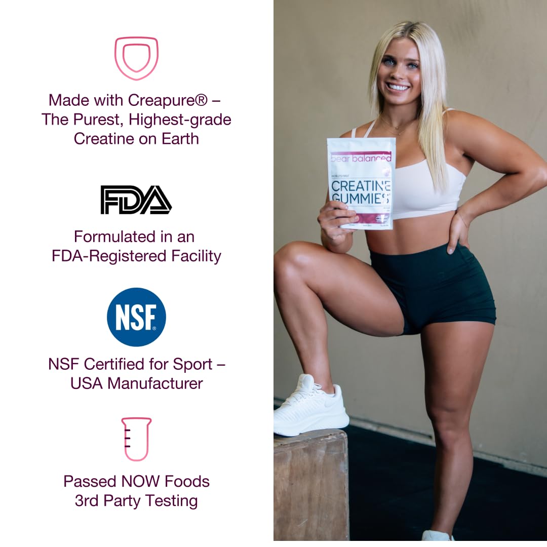After-workout use scenario with gummies for energy.
