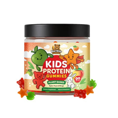 Bear Bites Gummies Apple flavor bottle showcasing kid-friendly protein support and Vitamin C