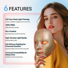 BeaRay LED face mask offers seven color modes for customization