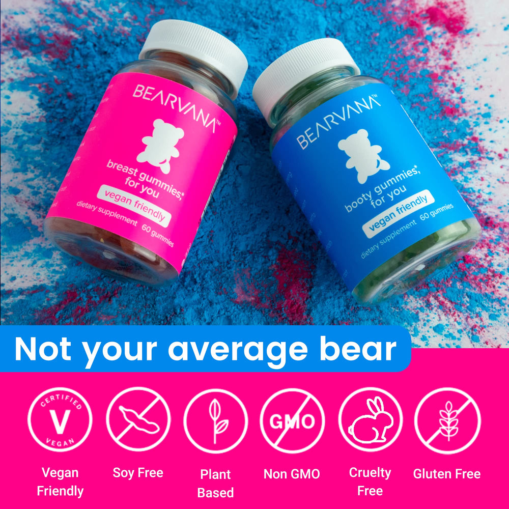 BEARVANA Combo Pack front view with two bottles.
