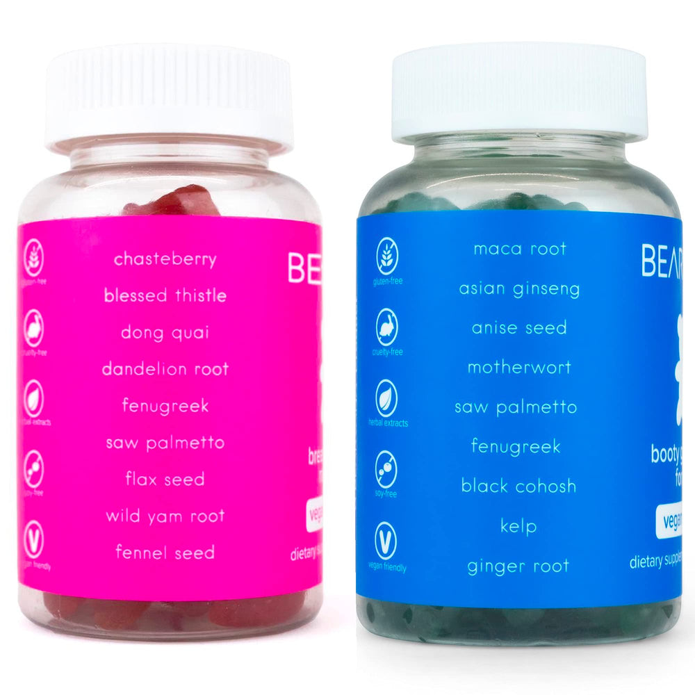 BEARVANA label on glass bottle ready for daily use.