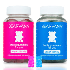 BEARVANA Top bottle label highlights herbal blend for daily wellness.
