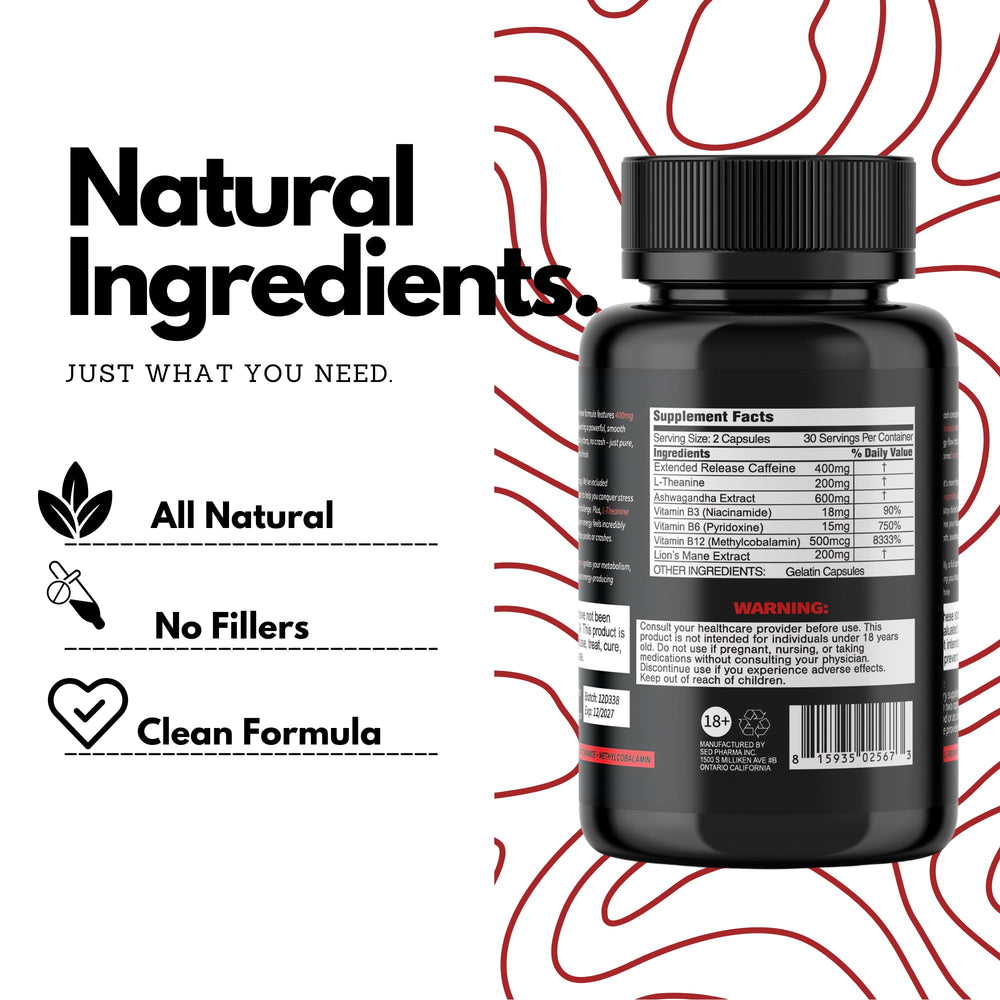 Beast Mind Lion’s Mane nootropic capsule for mental clarity.