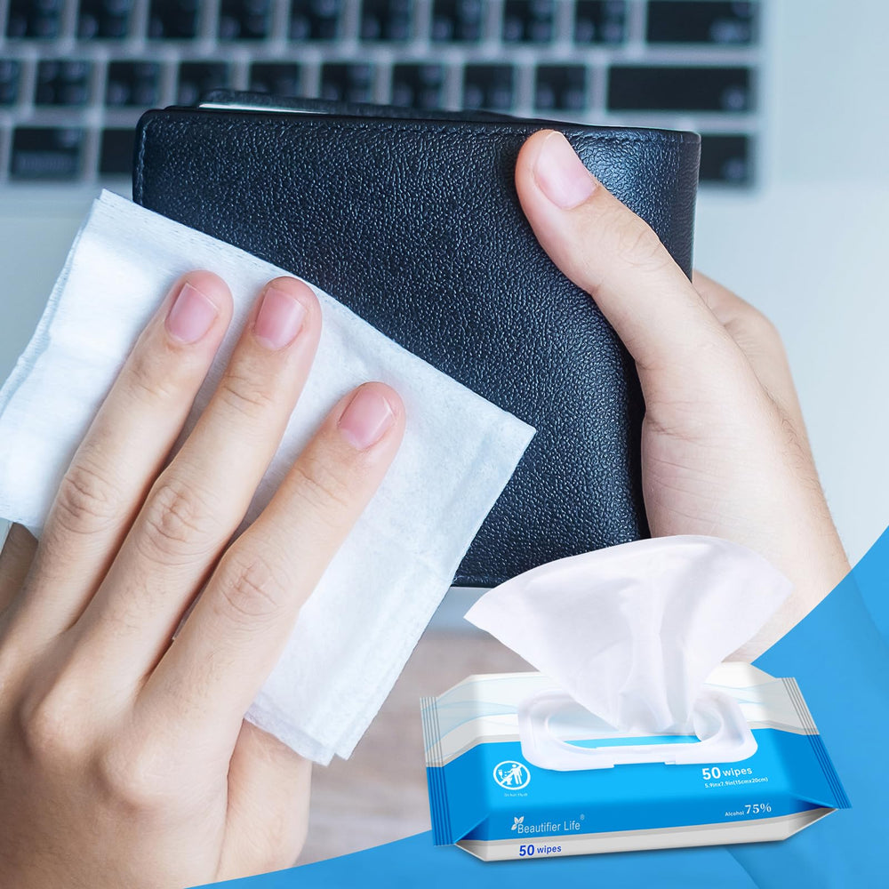 Beautifier Life aloe-infused wipes with soothing, moisturizing feel.