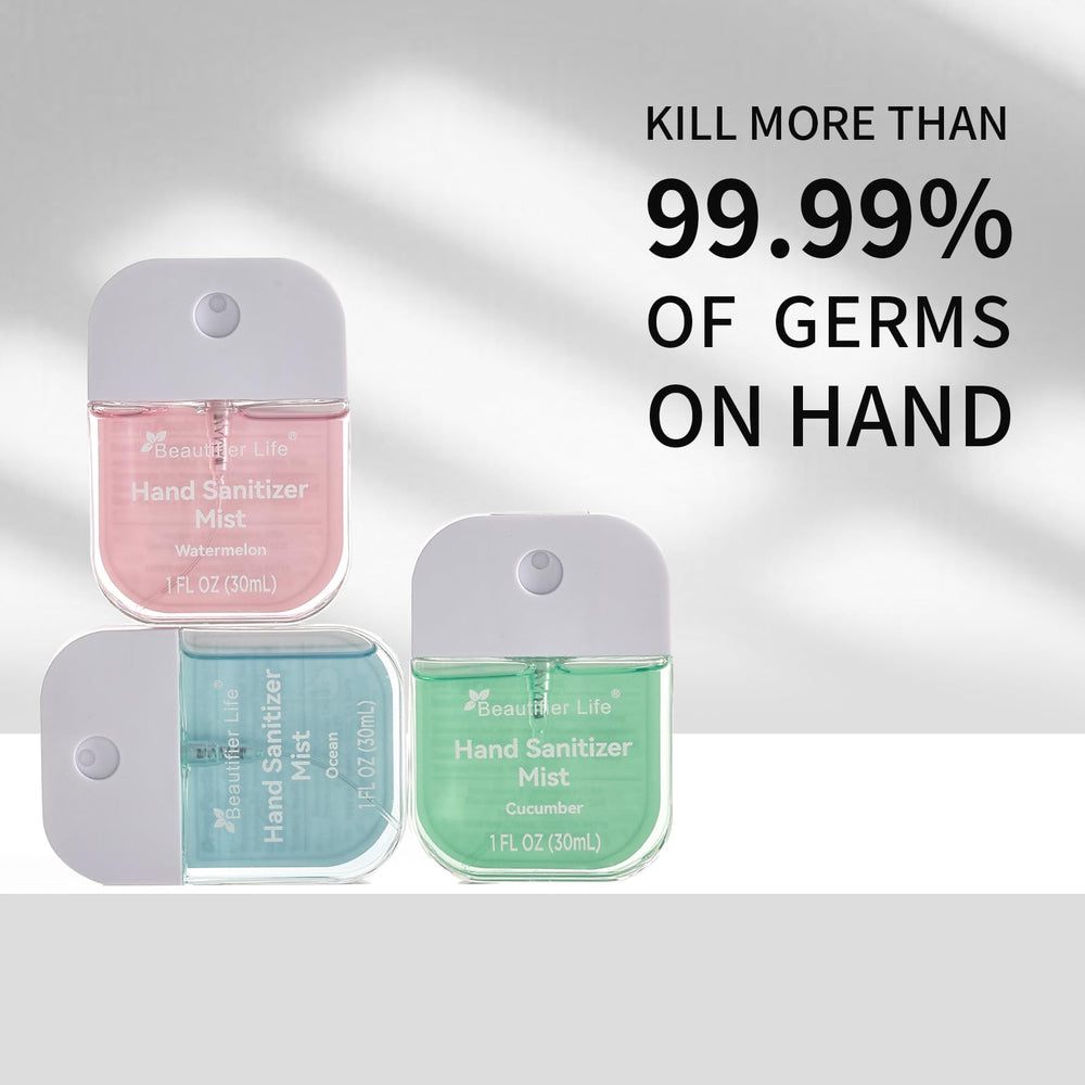 Beautifier Life no-rinse dry formula leaves hands clean quickly.