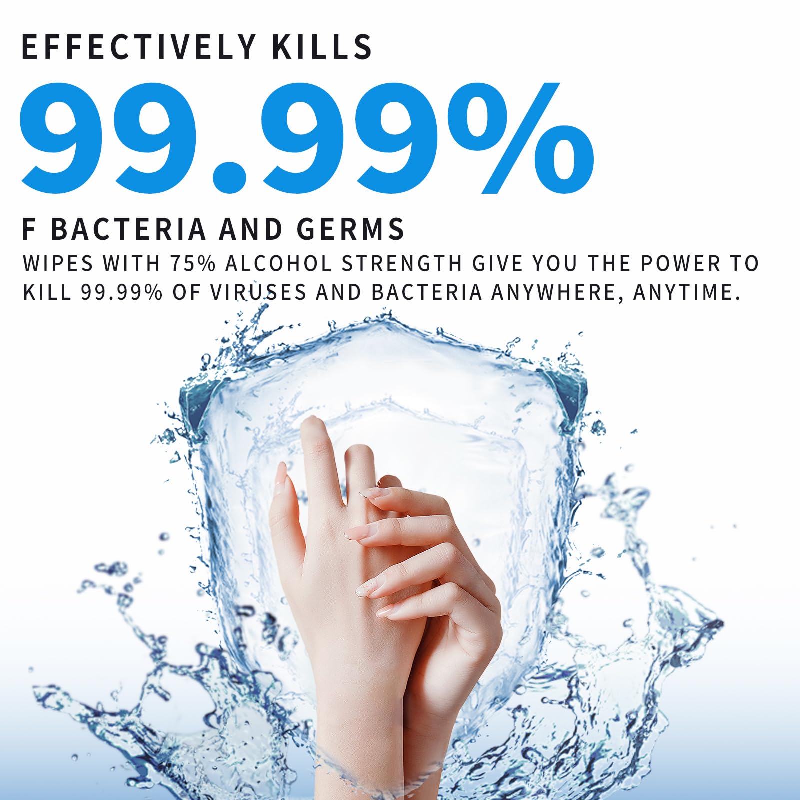 Beautifier Life vitamin E-enhanced wipes nourish skin during cleaning.