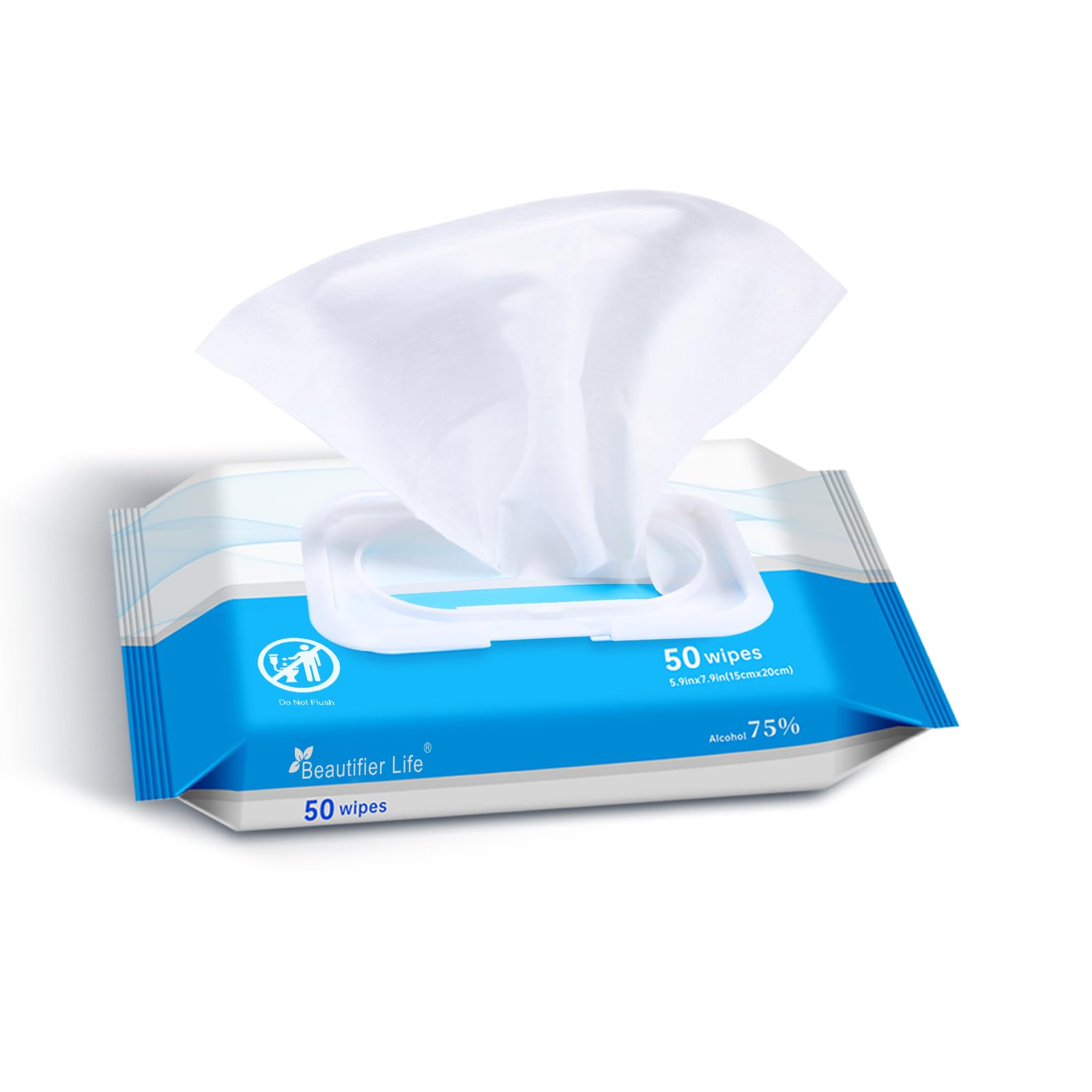 Beautifier Life aloe-moisturizing wipes provide a soft, moisturized feel after use.