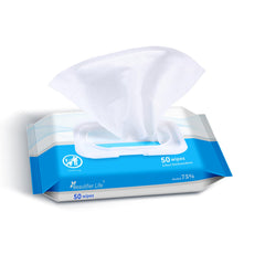 Beautifier Life aloe-moisturizing wipes provide a soft, moisturized feel after use.