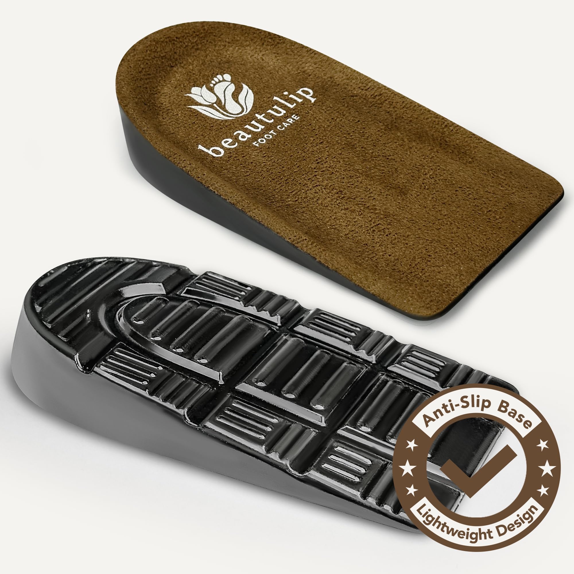 Beautulip 1/2 inch lift adds subtle height for natural alignment.