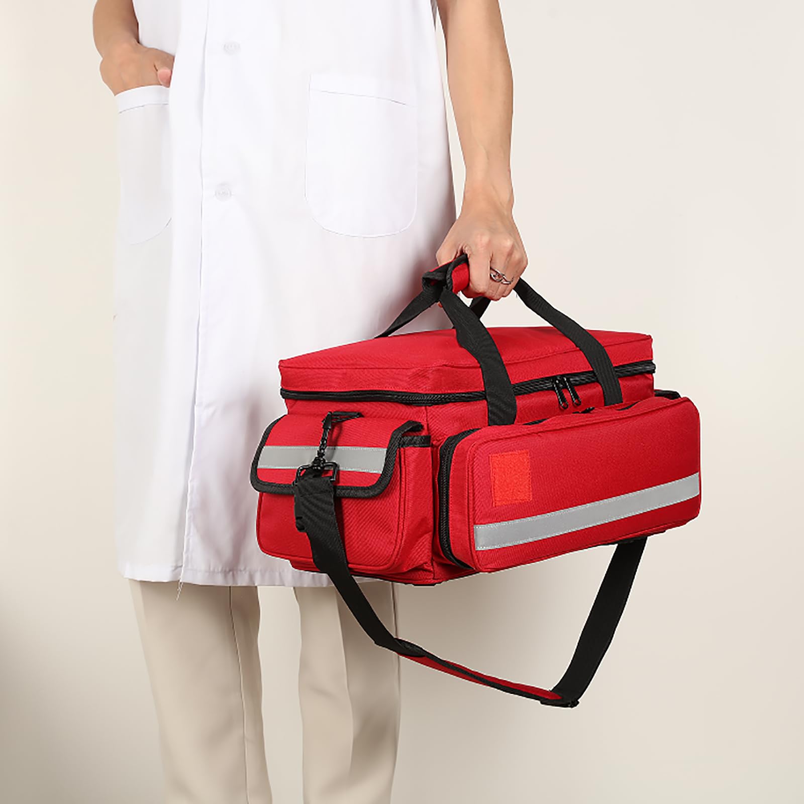 Be-Better first aid bag rugged nylon stands up to worksite use