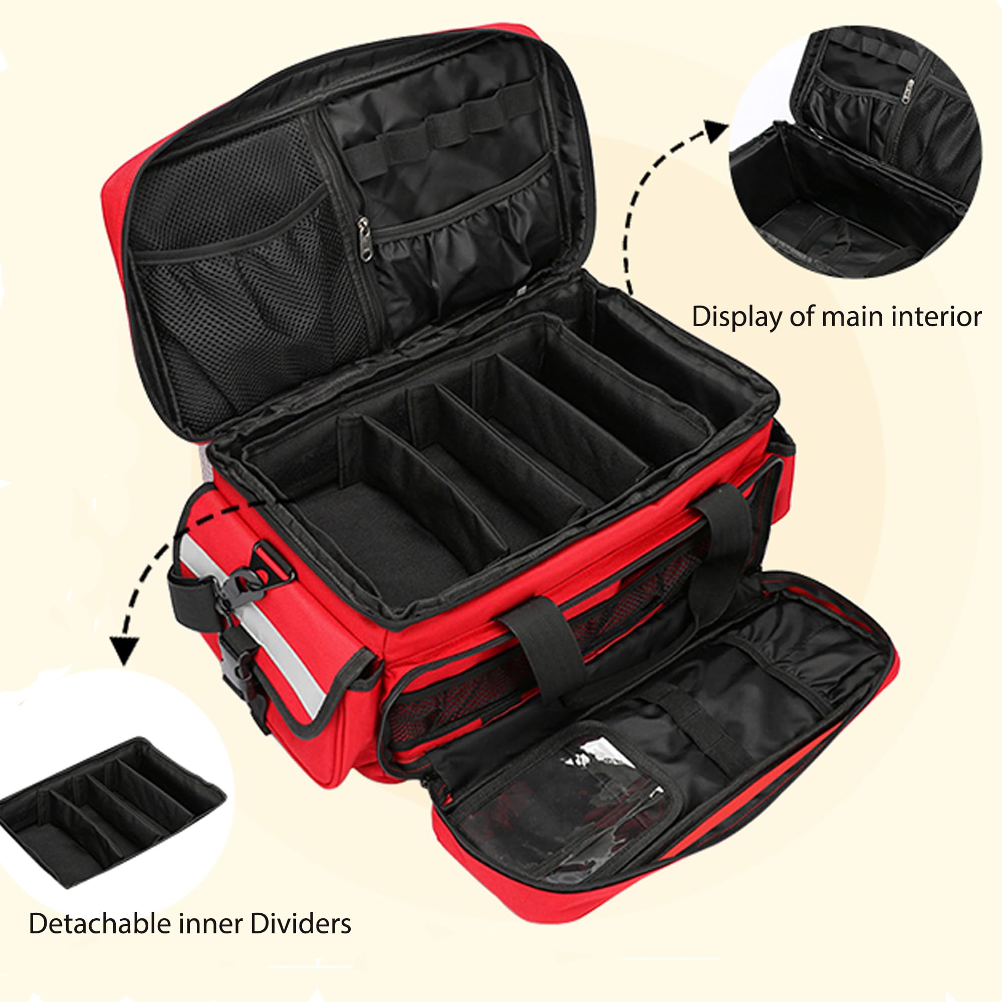 Be-Better medical bag detachable strap enables easy transport in urgent scenarios