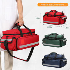 Be-Better medical bag multiple pockets maximize space for first aid supplies