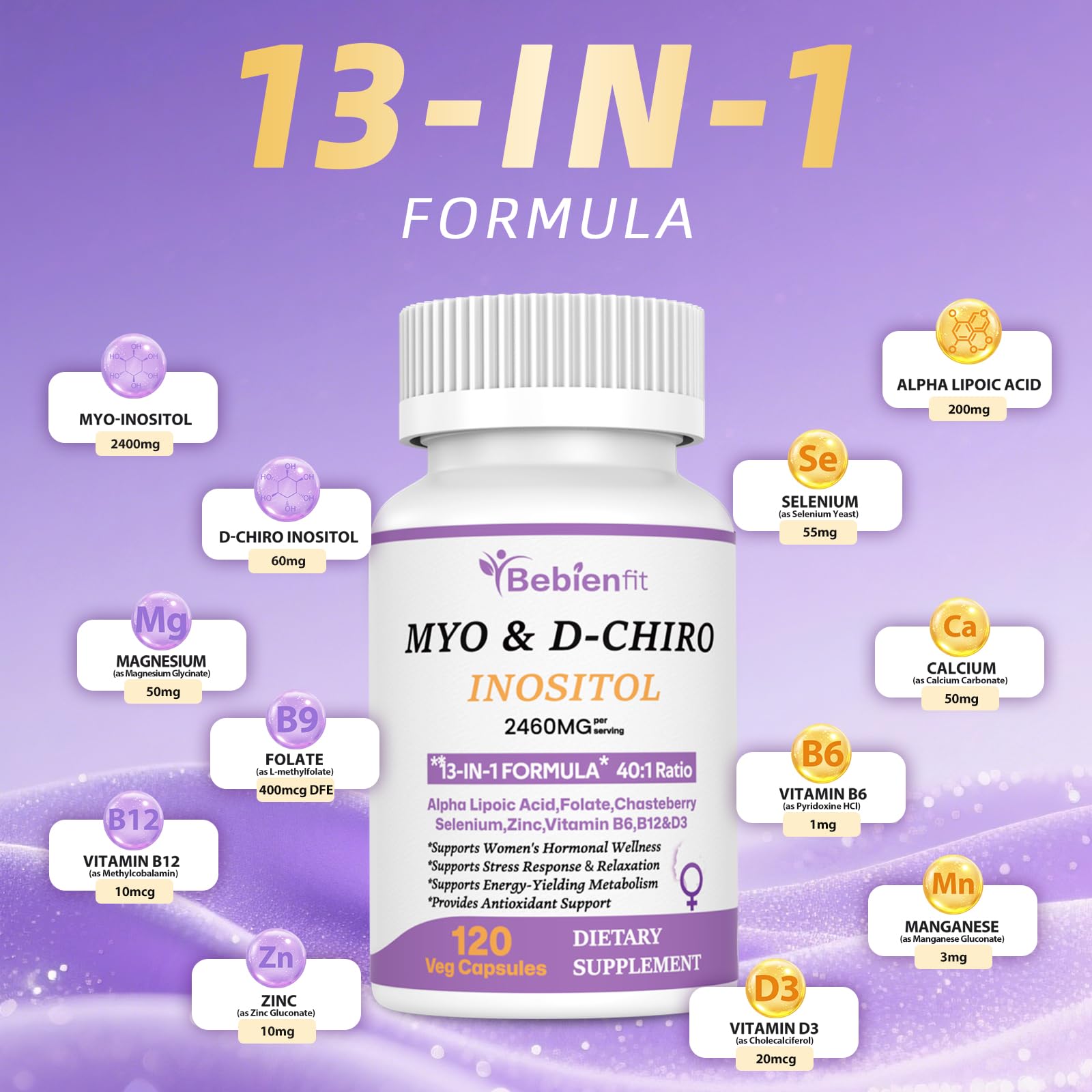 Vitamin D3/B6/B12 tablets from Bebien fit in a pack for immune support and energy