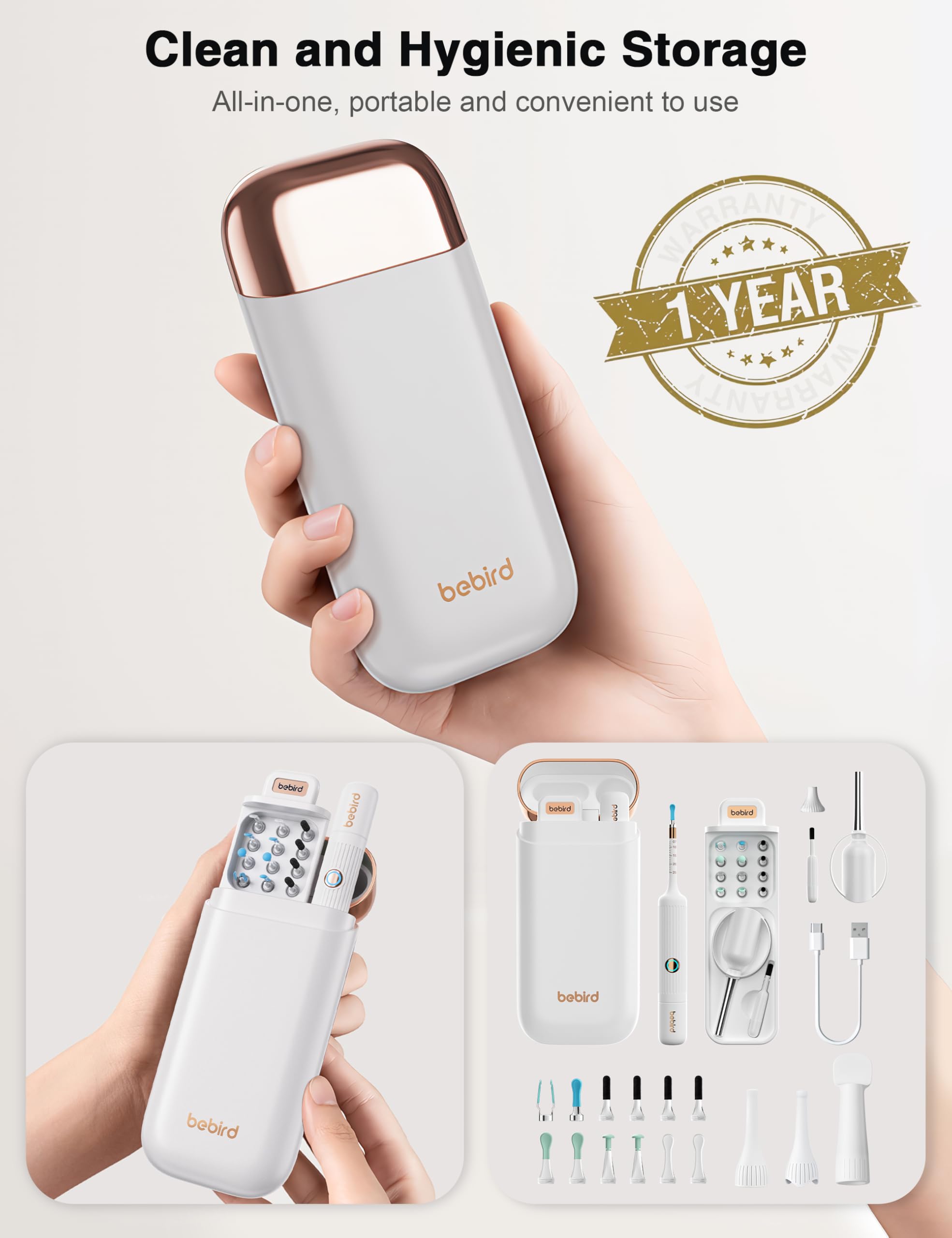 BEBIRD Earsight Plus compact kit ideal for home family use.