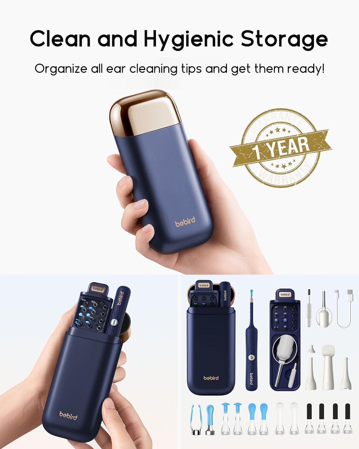 BEBIRD Earsight Plus D39R family ear-cleaning kit for all ages